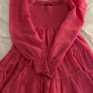 Pink mini dress- urban outfitters